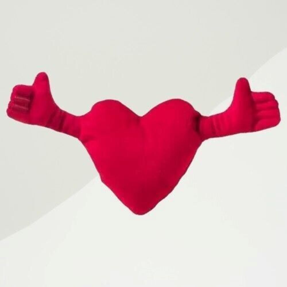 IKEA KAMRATLIG Soft‎ Toy Red Heart 5"